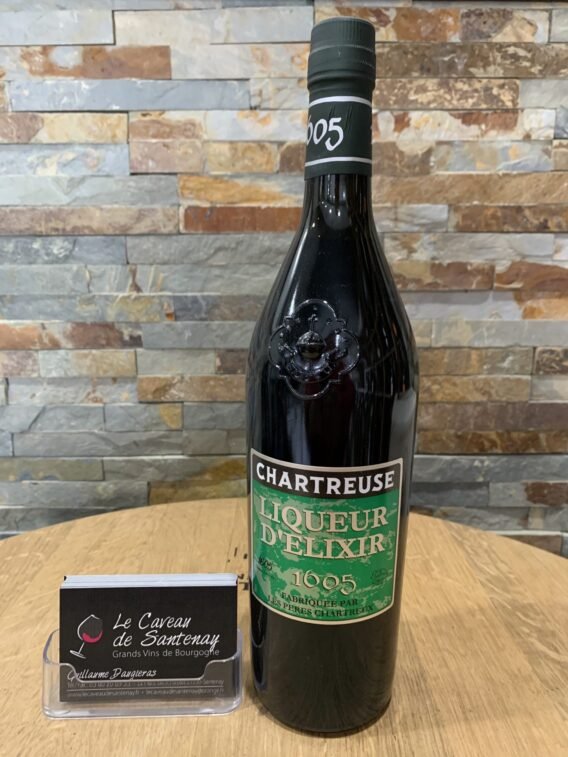 le caveau de santenay Chartreuse Liqueur d'Élixir 1605 - Les Pères CHARTREUX