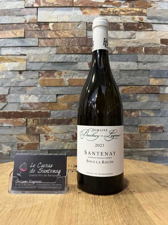 Santenay « Sous La Roche » Blanc 2023 Domaine BACHEY-LEGROS