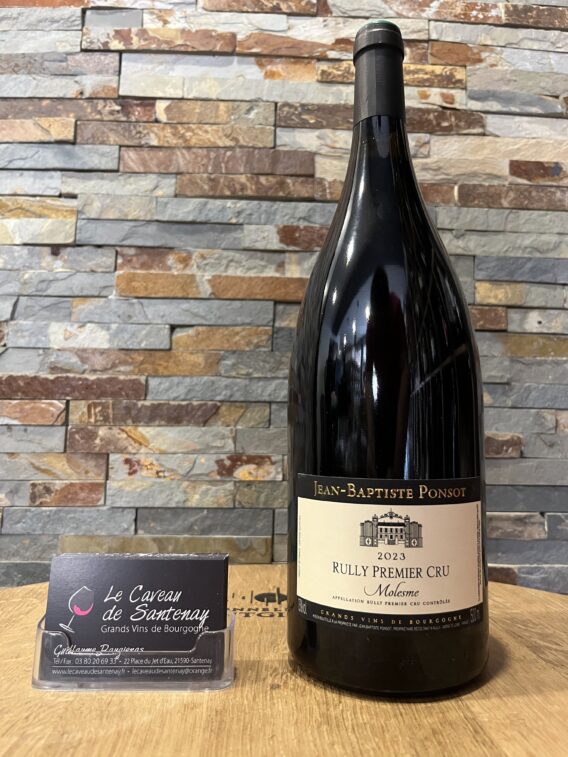 Magnum Rully 1er Cru "Molesme" Rouge 2023 Domaine Jean-Baptiste PONSOT