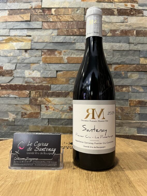 Santenay 1er Cru « Passetemps » Rouge 2023 Domaine MONIOT-NIÉ