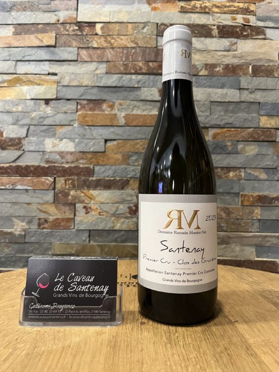 Santenay 1er Cru « Clos des Gravières » Blanc 2023 Domaine MONIOT-NIÉ