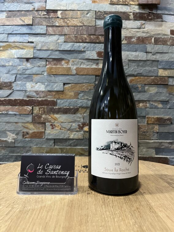 IGP Coteaux De L’auxois « Sous La Roche » Blanc 2023 Domaine Martin BOYER
