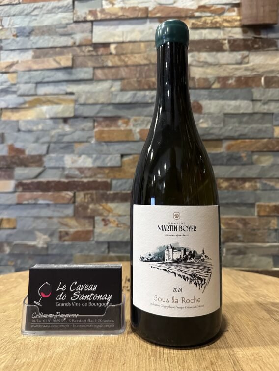 IGP Coteaux De L’auxois « Sous La Roche » Blanc 2024 Domaine Martin BOYER