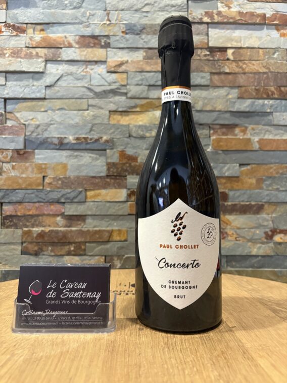Crémant De Bourgogne "Concerto" 2021 Domaine Paul CHOLLET