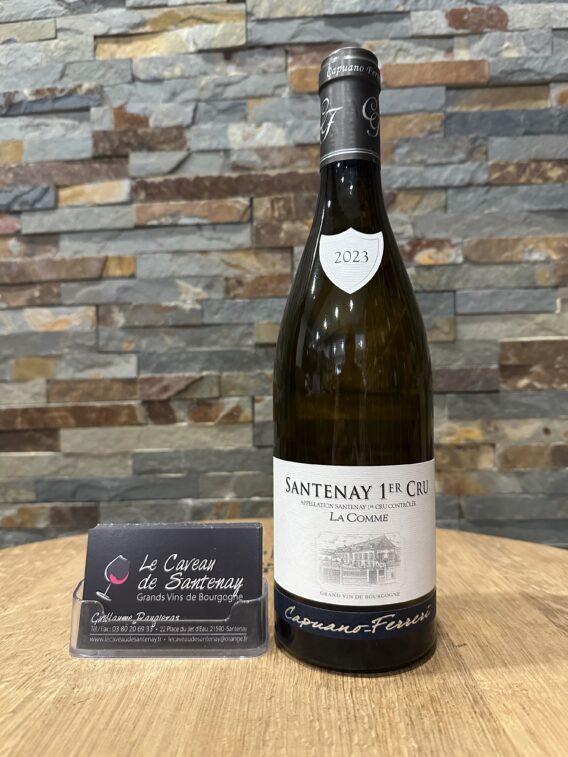 Santenay 1er Cru  "La Comme" rouge 2023 Domaine CAPUANO-FERRERI
