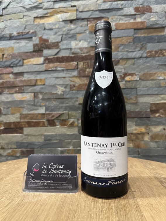Santenay 1er Cru "Gravières" Rouge 2021 Domaine CAPUANO-FERRERI