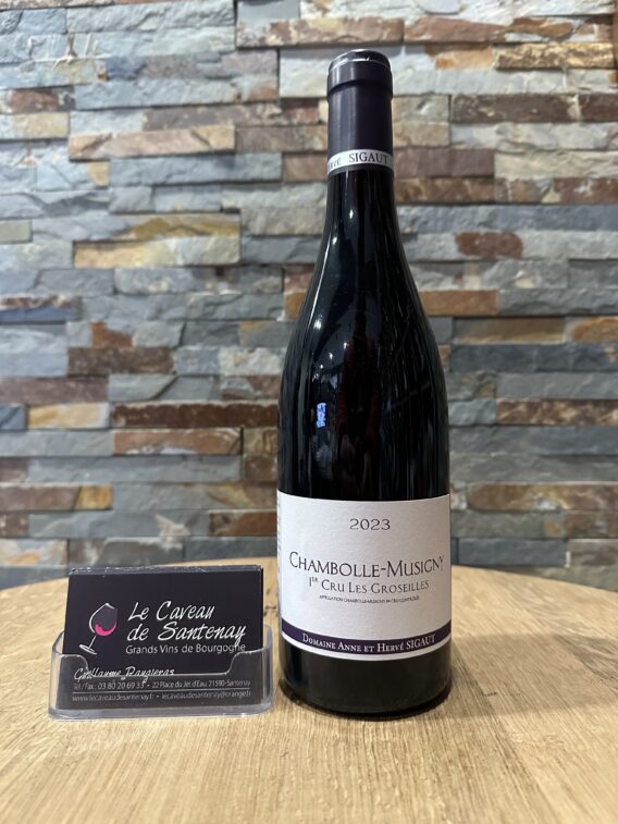 Chambolle-Musigny 1er Cru « les Groseilles » 2023 Domaine Anne et Hervé SIGAUT