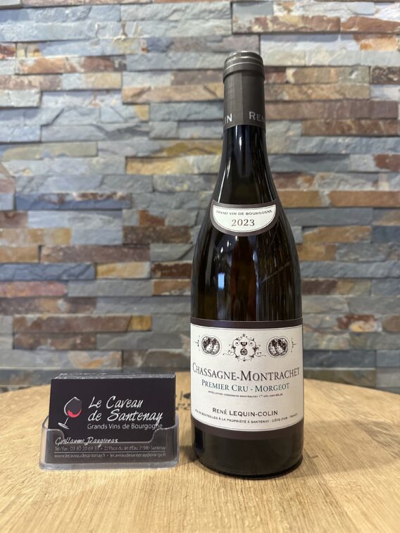 Chassagne-Montrachet 1er Cru « Morgeot » blanc 2023 Domaine René LEQUIN-COLIN