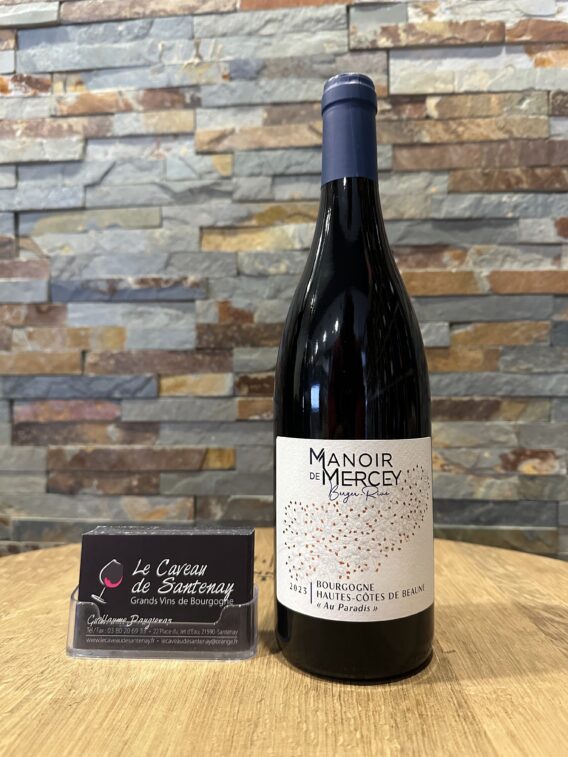 Bourgogne Hautes-Côtes-de-Beaune "Au Paradis" Rouge 2023 Domaine BERGER-RIVE