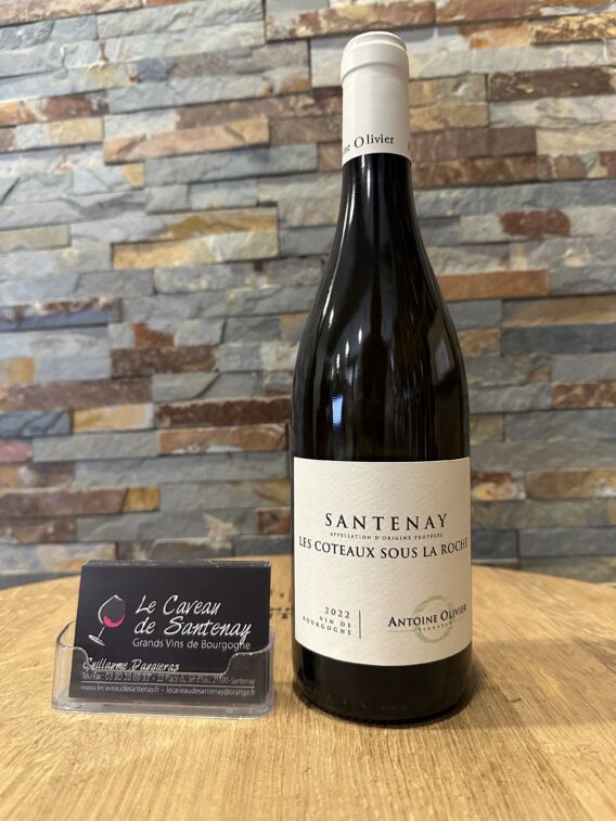 Santenay "Les Coteaux Sous La Roche" Blanc 2022 Domaine Antoine OLIVIER