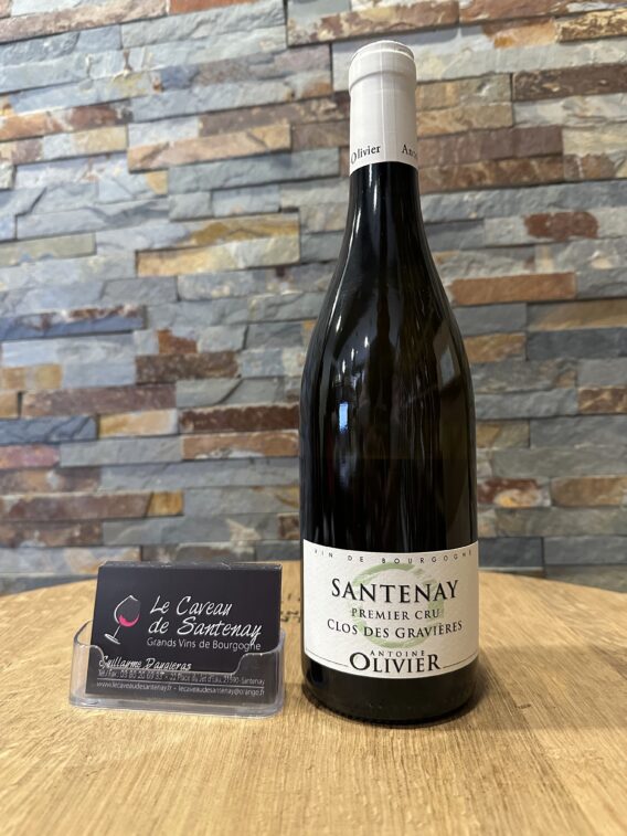 Santenay 1er Cru "Clos Des Gravières" Blanc 2022 Domaine Antoine OLIVIER