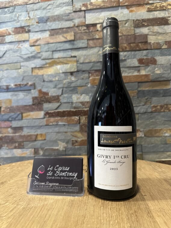 Givry 1er Cru « La Grande Berge » Rouge 2023 Domaine Laurent MOUTON