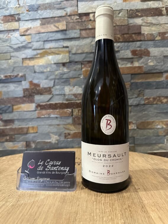 Meursault « Clos Du Cromin » blanc 2022 Domaine Sofie BOHRMANN
