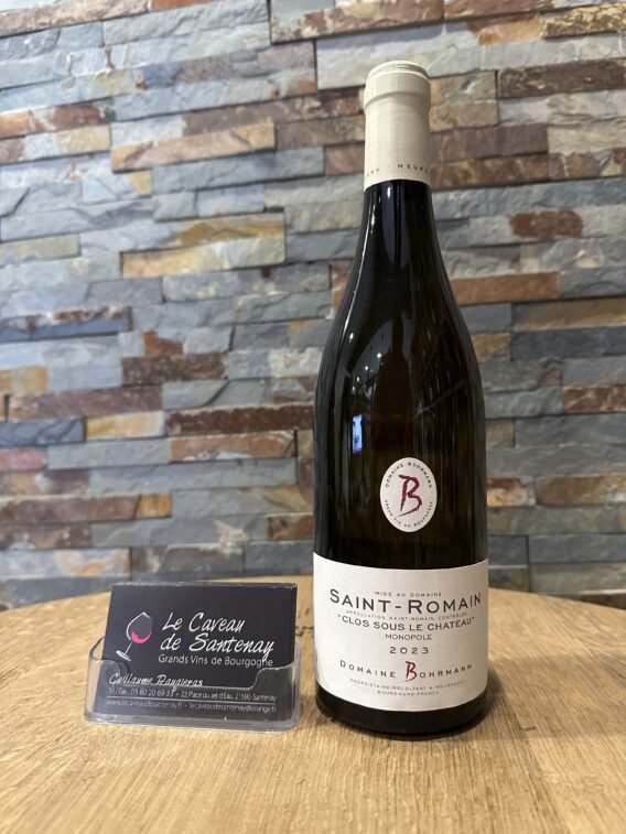 Saint-Romain Blanc « Clos Sous Le Château » monopole 2023 Domaine Sofie BOHRMANN