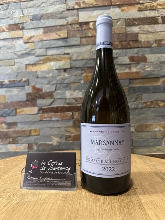 Marsannay Blanc 2022 Domaine Bruno CLAIR