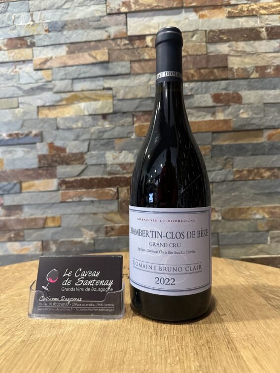 Chambertin « Clos De Bèze » Grand Cru 2022 Domaine Bruno CLAIR