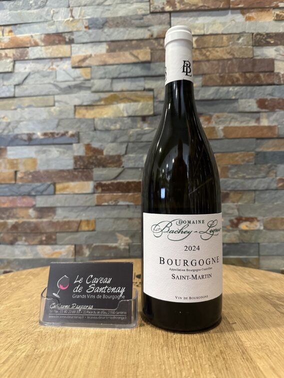 Bourgogne Chardonnay « Saint Martin » 2024 Domaine BACHEY-LEGROS
