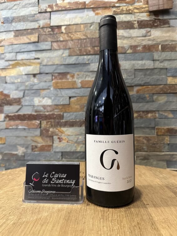 Maranges "Sur Le Bois" Rouge 2023 Famille GUERIN
