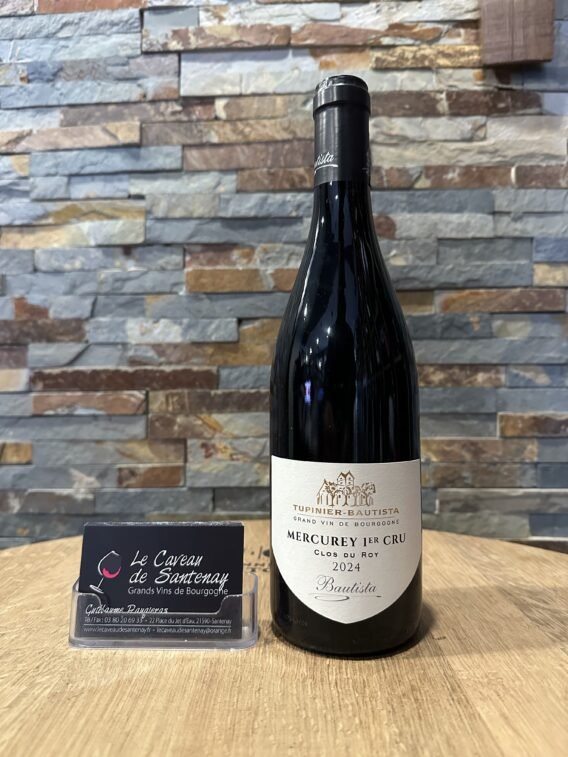 Mercurey 1er Cru "Clos Du Roy" Rouge 2024 Domaine TUPINIER-BAUTISTA