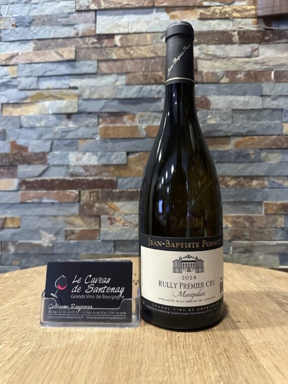 Rully 1er Cru « Montpalais » blanc 2024 Domaine Jean-Baptiste PONSOT