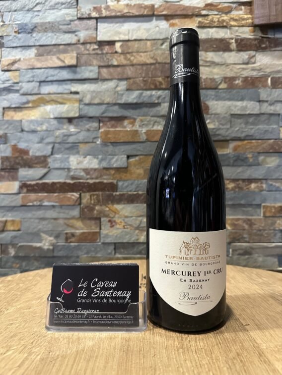 Mercurey 1er Cru "En Sazenay" Rouge 2024 Domaine TUPINIER-BAUTISTA