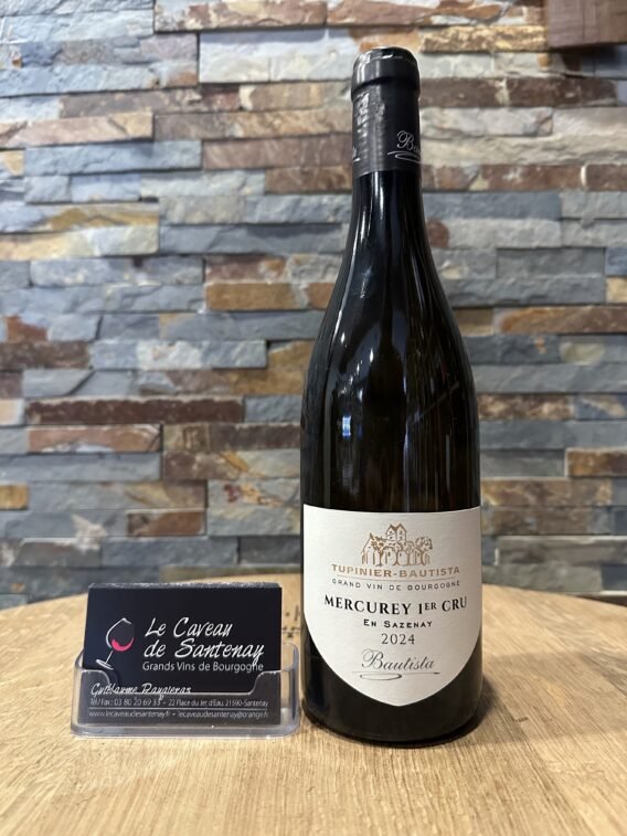 Mercurey 1er Cru "En Sazenay" Blanc 2024 Domaine TUPINIER-BAUTISTA