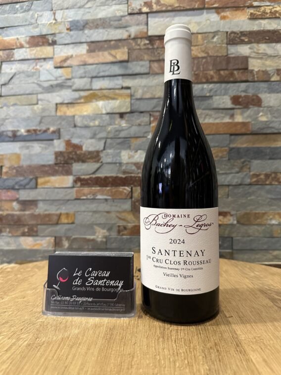 Santenay 1er Cru "Clos Rousseau" rouge 2024 Domaine BACHEY-LEGROS