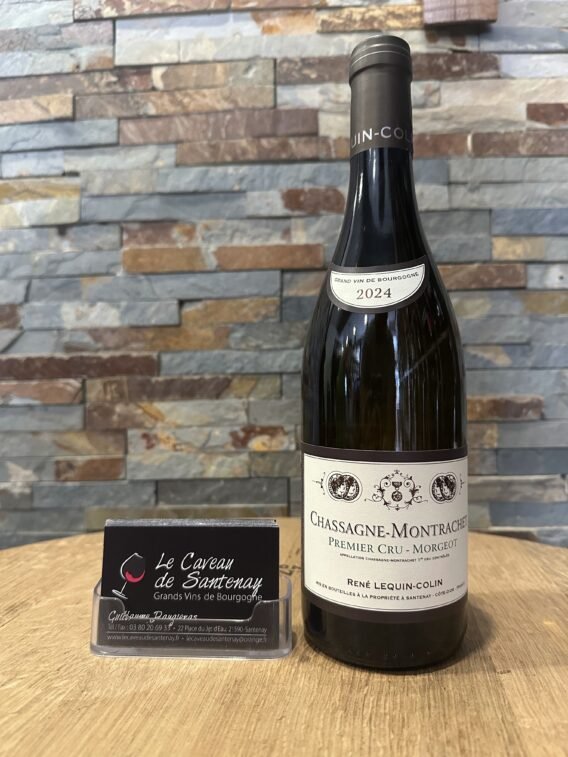 Chassagne-Montrachet 1er Cru « Morgeot » Blanc 2024 Domaine René LEQUIN-COLIN