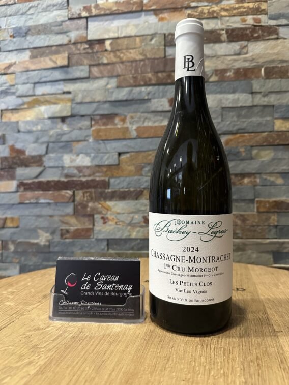 Chassagne-Montrachet 1er Cru « Morgeot » Blanc 2024 Domaine BACHEY-LEGROS