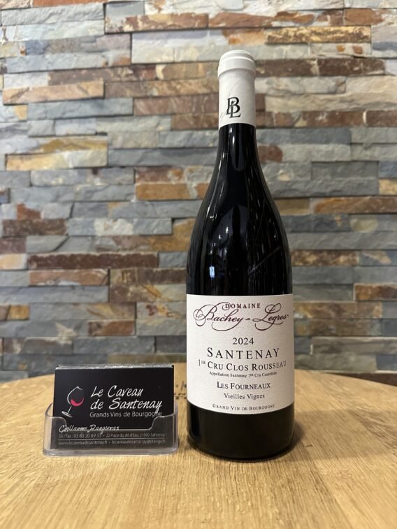 Santenay 1er Cru « Clos Rousseau Les Fourneaux » Rouge 2024 Domaine BACHEY-LEGROS